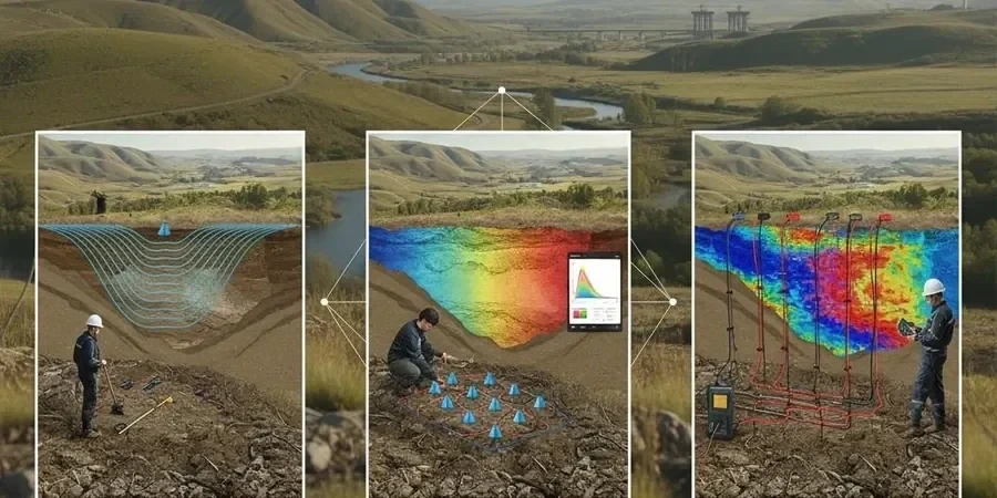 Illustrative image of Seismic tomography (refraction/reflection) in Birmingham